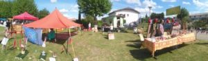 panoramic view of the  Zen area at the  Jardi'Rêve festival